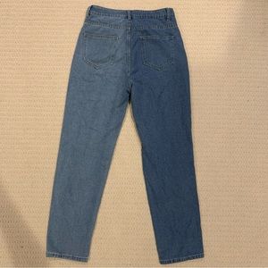 Split Color Jeans